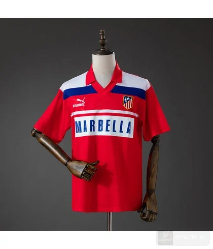Camiseta Atlético de Madrid equipación visitante 1990/93 · Retro