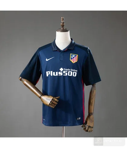 Camiseta Atlético de Madrid equipación visitante 2015/16 · Retro