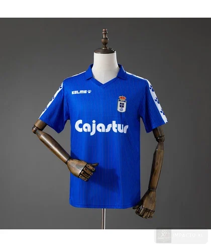 Camiseta Real Oviedo equipación local 1992/93 · Retro