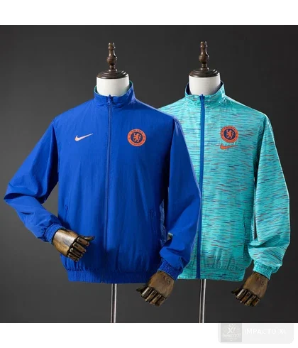Chaqueta reversible Chelsea · Blue & Sky Blue
