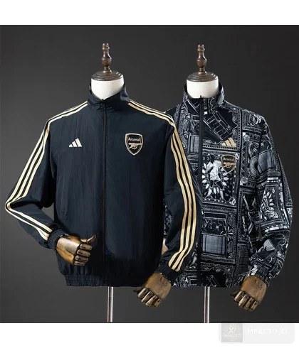 Chaqueta reversible Arsenal · Black