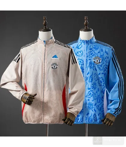 Chaqueta reversible Manchester United · Beige&Blue