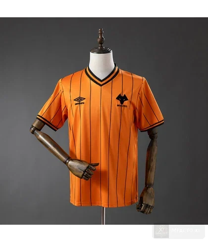 Camiseta retro Wolverhampton Wanderers local 1985/86