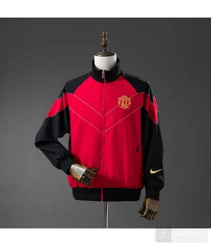 Cortavientos Manchester United 2006/07 · Black & Red