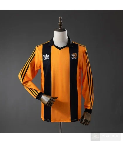 Camiseta retro Hull City local 1981/82 manga larga