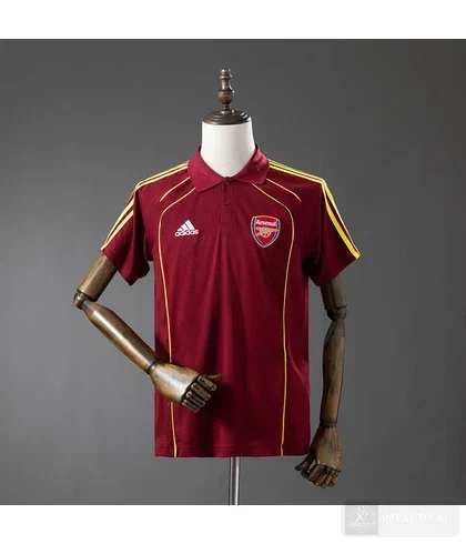 Polo Arsenal 2025/26 · Burgundy