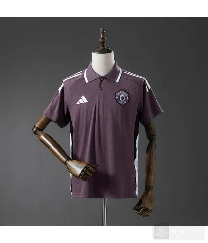 Polo Manchester United 2025/26 · Grey Purple