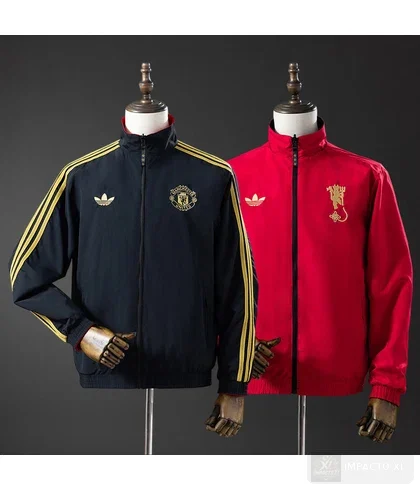 Chaqueta reversible Manchester United · Black & Red