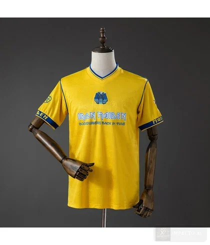 Camiseta retro West Ham United especial 2008 · Iron Maiden · Yellow
