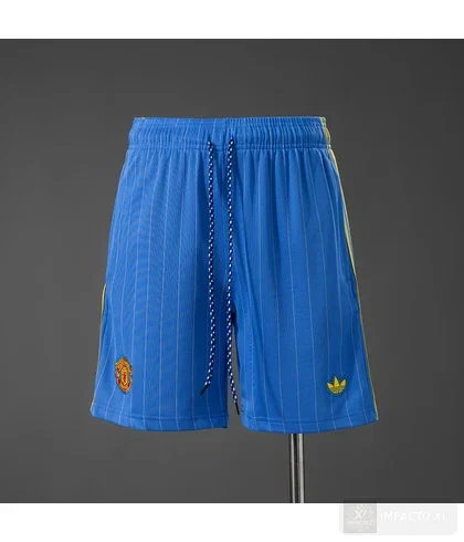 Pantalón corto lifestyle Manchester United · Terrace Icons · Blue