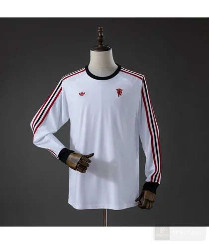 Camiseta lifestyle Manchester United · Terrace Icons · White