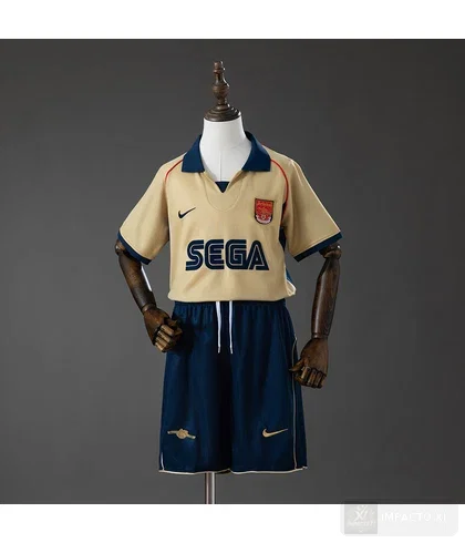 Camiseta retro Arsenal visitante 2001/02 niño
