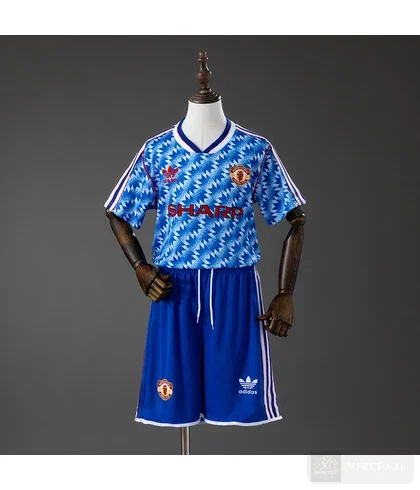 Camiseta retro Manchester United visitante 1990/92 niño