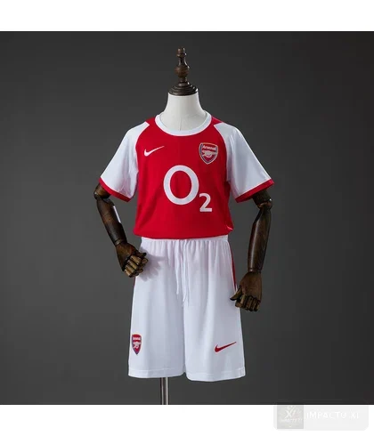 Camiseta retro Arsenal local 2002/04 niño