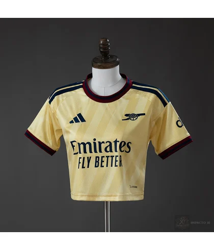 Top corto Arsenal tercera 2026/27 mujer