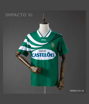 Camiseta Sporting CP visitante 1994/95 · Retro