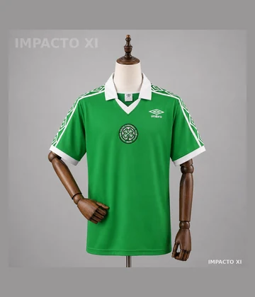 Camiseta Celtic FC local 1980 · Retro