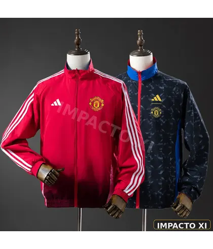 Chaqueta reversible Manchester United · Black_Red