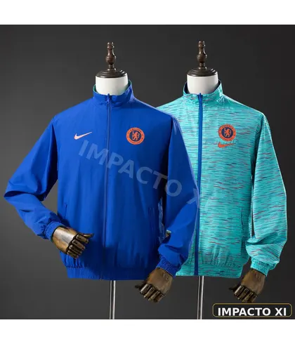 Chaqueta reversible Chelsea · Blue & Sky Blue