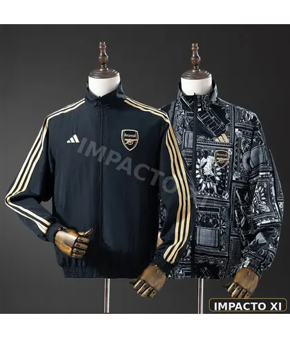 Chaqueta reversible Arsenal · Black