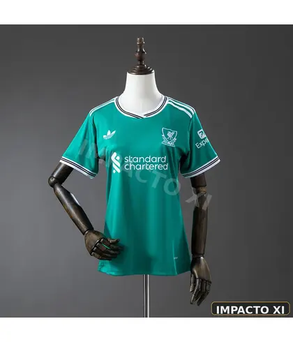 Camiseta Liverpool tercera 2025/26 mujer