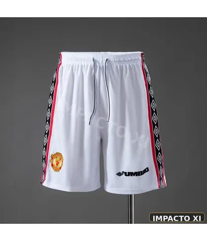 Pantalón corto retro Manchester United local 1998