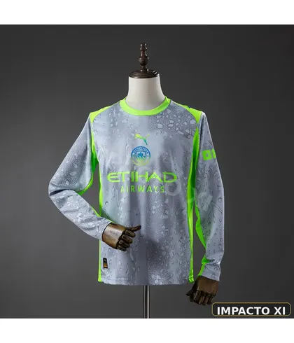 Camiseta Manchester City tercera 2025/26 manga larga