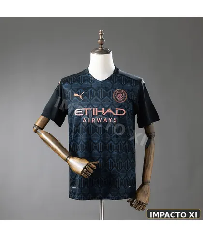 Camiseta retro Manchester City visitante 2020/21