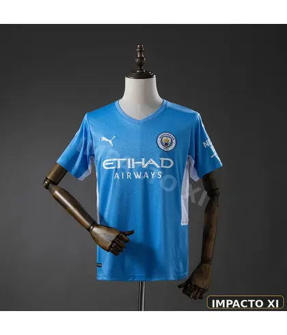 Camiseta retro Manchester City local 2021/22