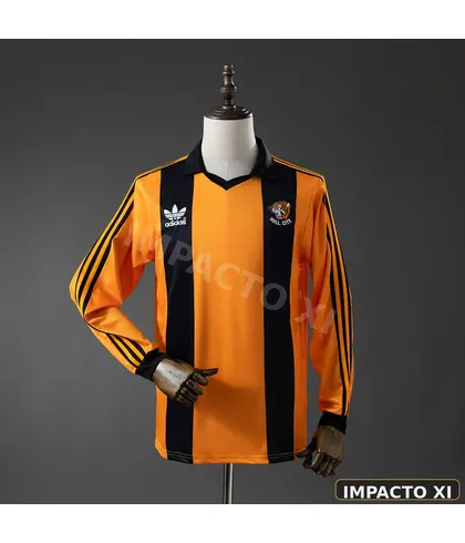 Camiseta retro Hull City local 1981/82 manga larga