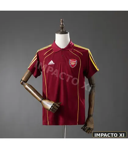 Polo Arsenal 2025/26 · Burgundy
