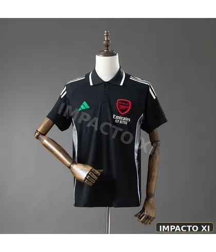 Polo Arsenal 2025/26 · Black