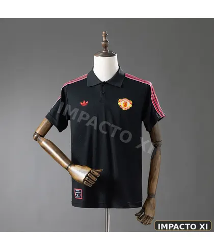 Polo Manchester United 2025/26 · Black
