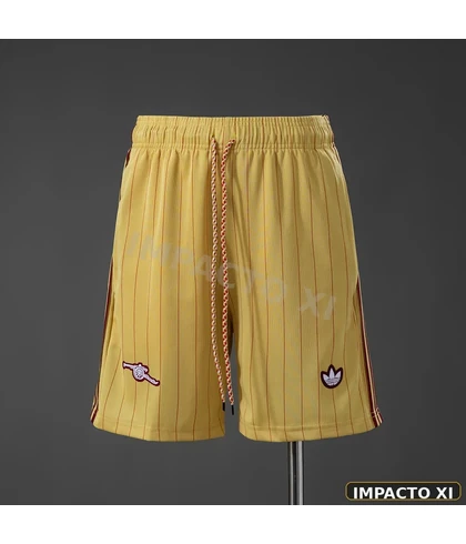 Pantalón corto lifestyle Arsenal · Terrace Icons · Yellow