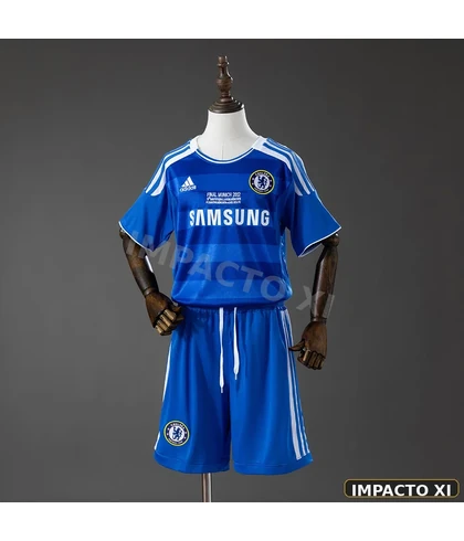 Camiseta retro Chelsea local 2011/12 · edición Champions niño
