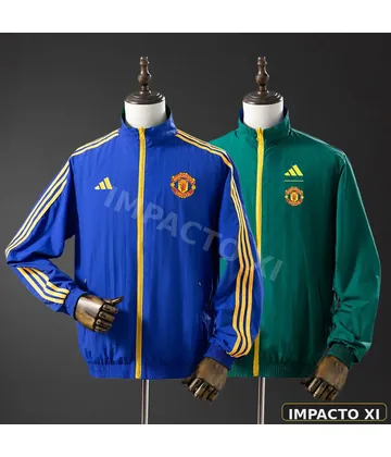 Chaqueta reversible Manchester United · Blue & B Army Green