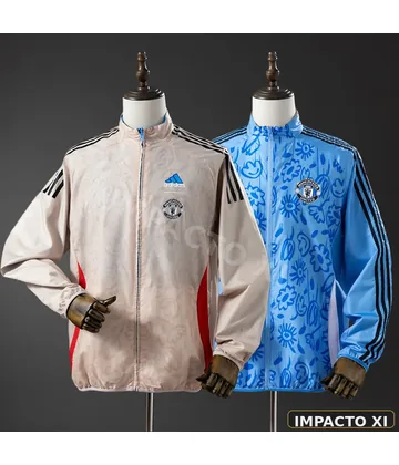 Chaqueta reversible Manchester United · Beige&Blue