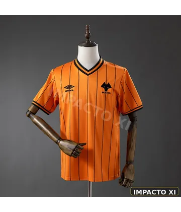 Camiseta retro Wolverhampton Wanderers local 1985/86