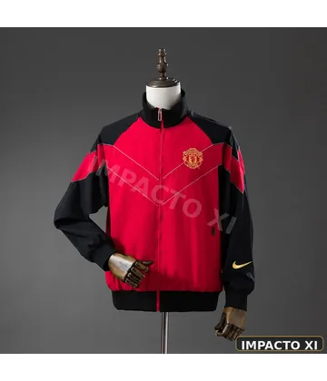 Cortavientos Manchester United 2006/07 · Black & Red