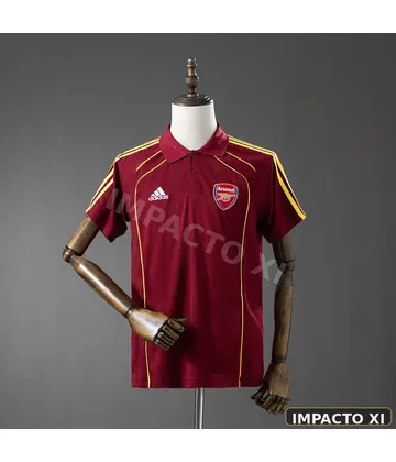 Polo Arsenal 2025/26 · Burgundy