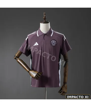 Polo Manchester United 2025/26 · Grey Purple