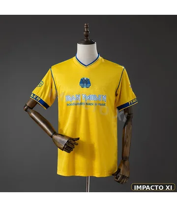Camiseta retro West Ham United especial 2008 · Iron Maiden · Yellow