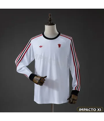 Camiseta lifestyle Manchester United · Terrace Icons · White