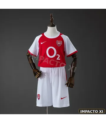 Camiseta retro Arsenal local 2002/04 niño